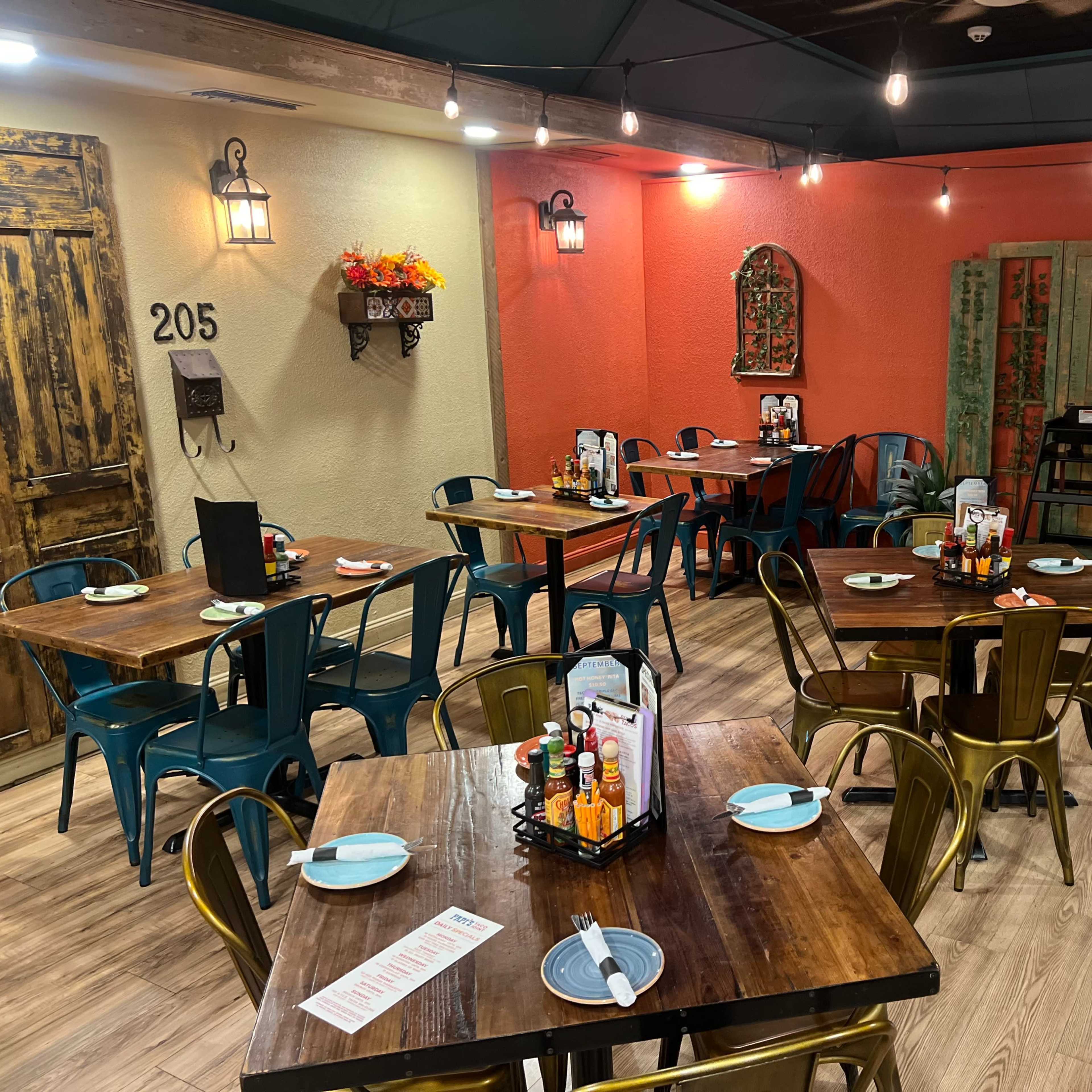 Mexican Courtyard Themed Dining/Party Space Image in Towson, Towson, MD