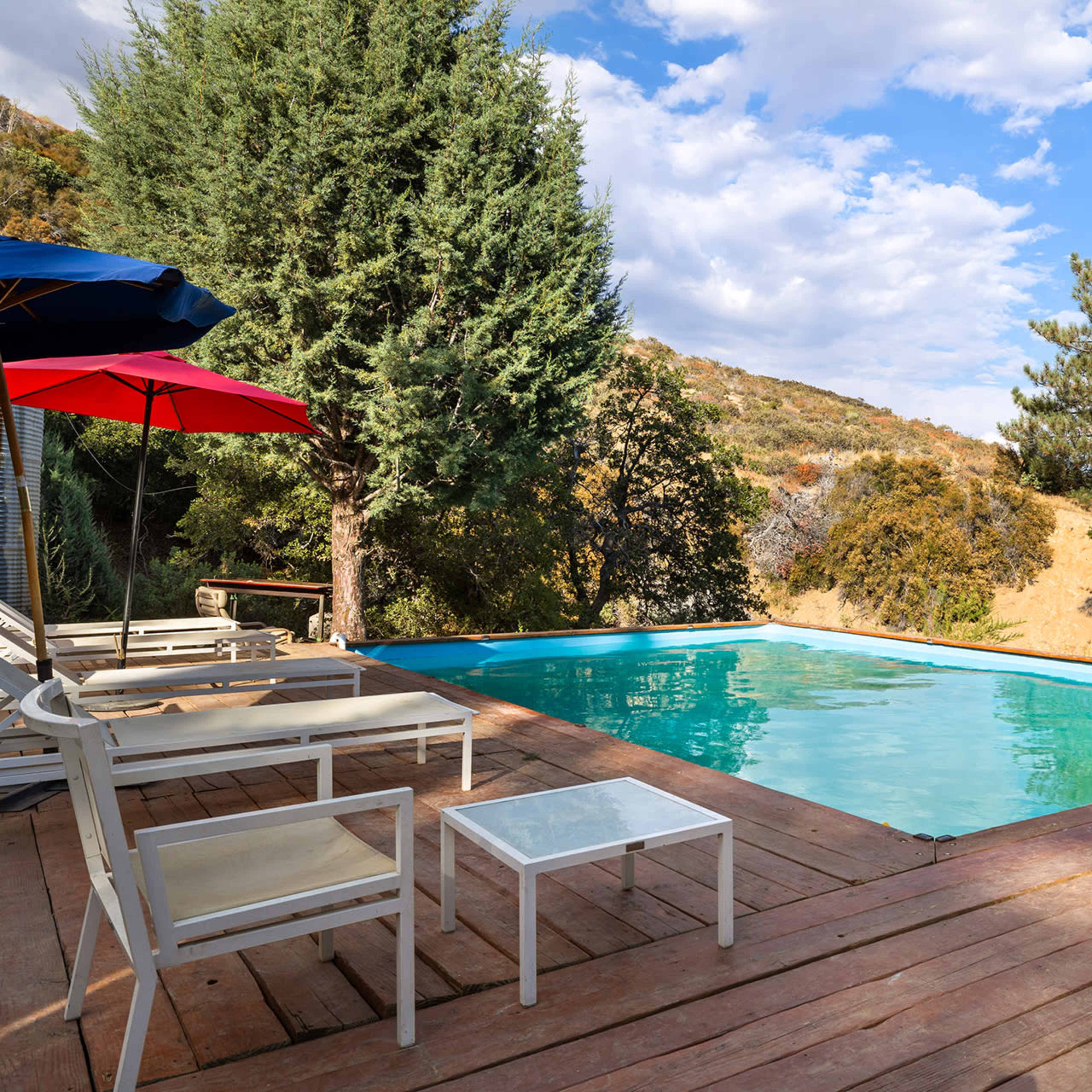 Swimming Pool w/ Deck and Gorgeous Views Image in Leona Valley, Palmdale, CA
