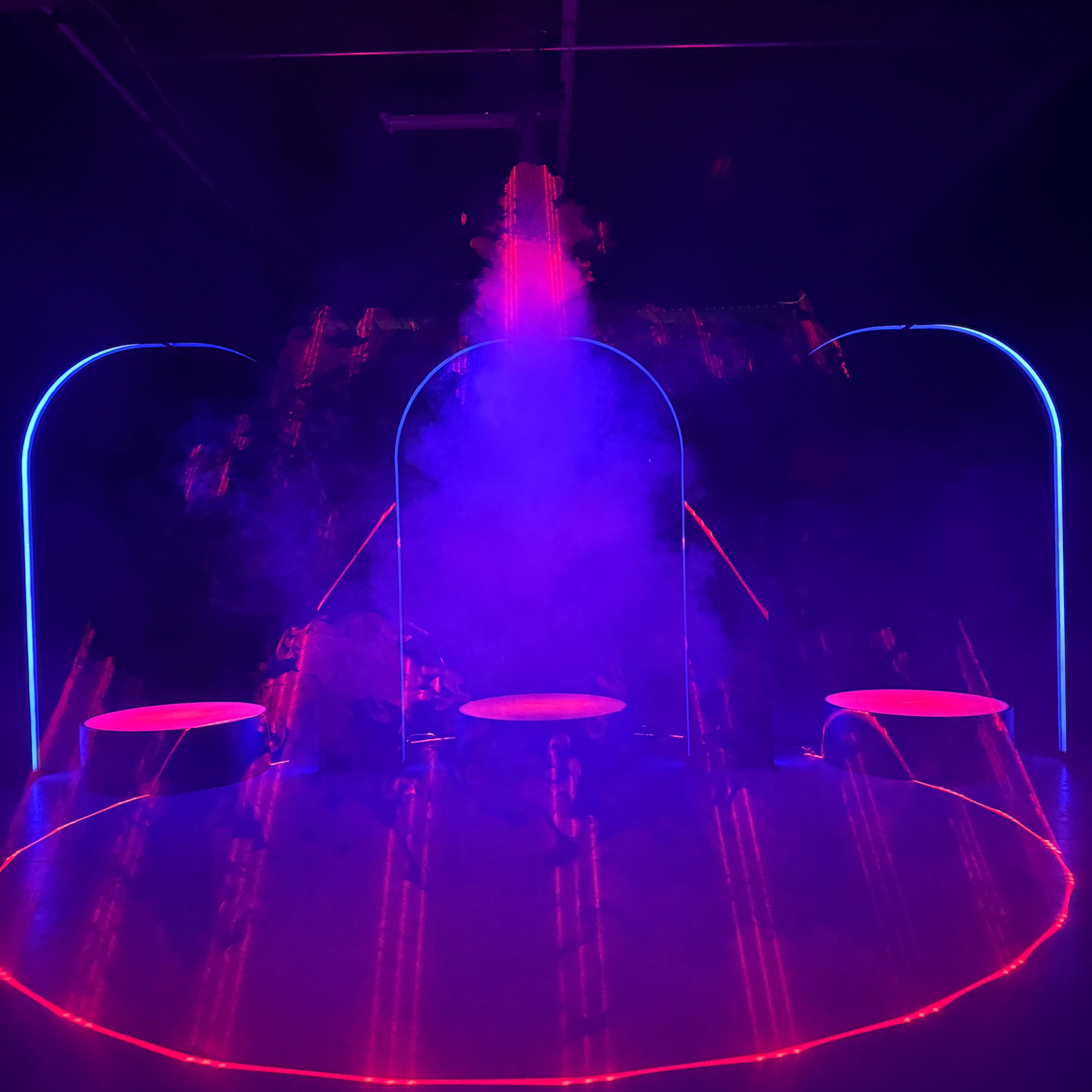 LED Arch set Warehouse and Office studio location Image in Doraville, Atlanta, GA