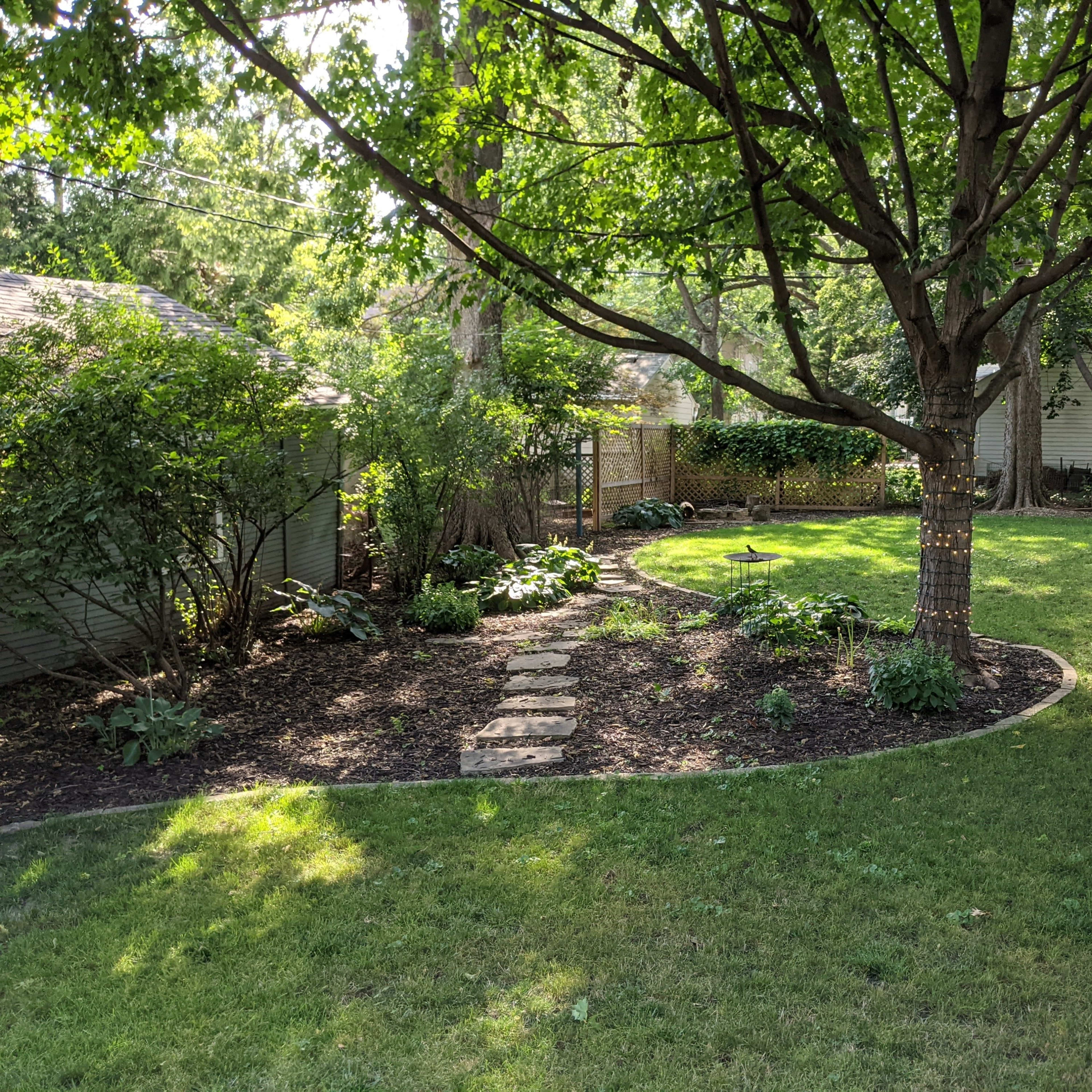 Lovely Backyard in Beaverdale with Pergola Porch, Perfect for Photo and Video Shoots Image in Drake, Des Moines, IA