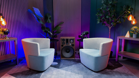 Open Set Studios | Two Person Podcast Studio, San Antonio, TX ...