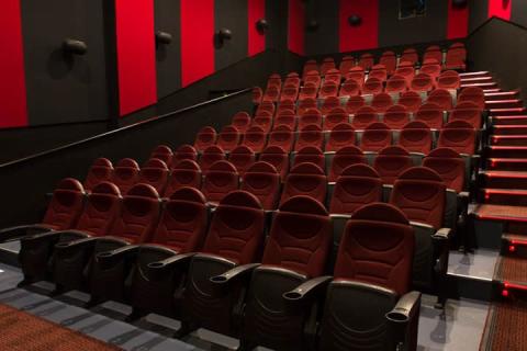 Private modern movie theater for parties, events, conferences, lectures ...