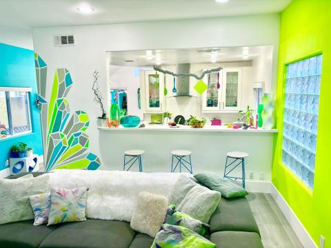 Colorful Modern Home in Silver Lake, Los Angeles, CA | Production