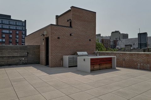Untitled Standard | Rooftop R_11: Scenic Rooftop with Brick, Wood ...