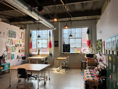 Warehouse Art Studio Near Downtown, Pittsburgh, PA | Off-Site | Peerspace