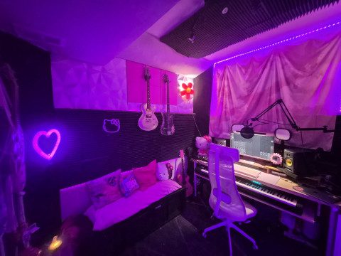 Hunnydew Studios | Whimsical Pink Recording and Livestream Studio ...