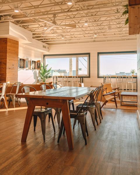 Private, Cabin Themed Tasting Rooms with Views of Downtown Vancouver ...