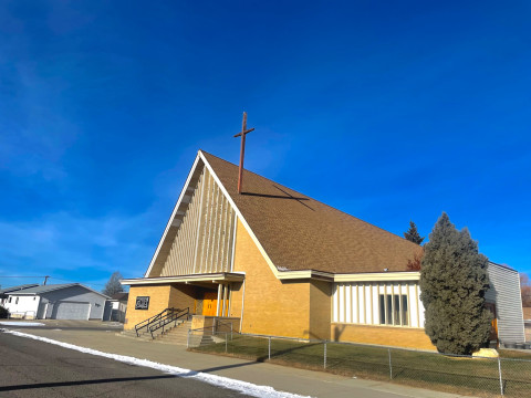 1950’s A-Frame Neighborhood Church and Dining/Dance Hall with Stocked ...