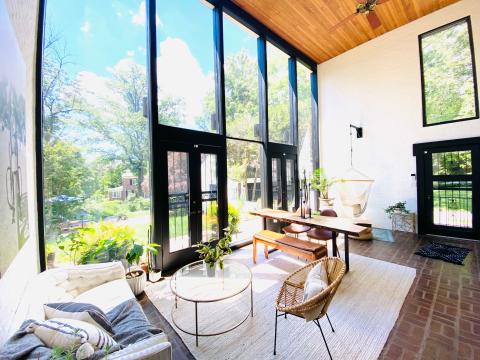 Sunroom With Wall of Glass In Guilford: Photoshoots & Productions ...