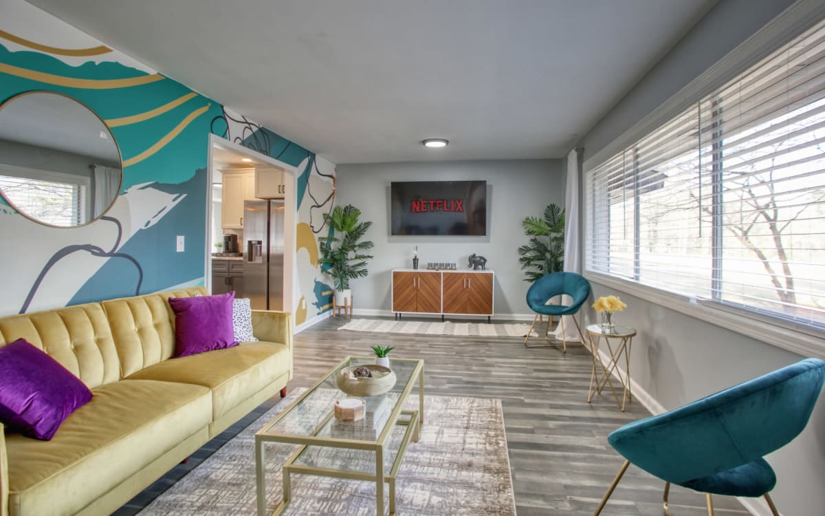 Bright and Colorful Home with Backyard, Decatur, GA Event Peerspace