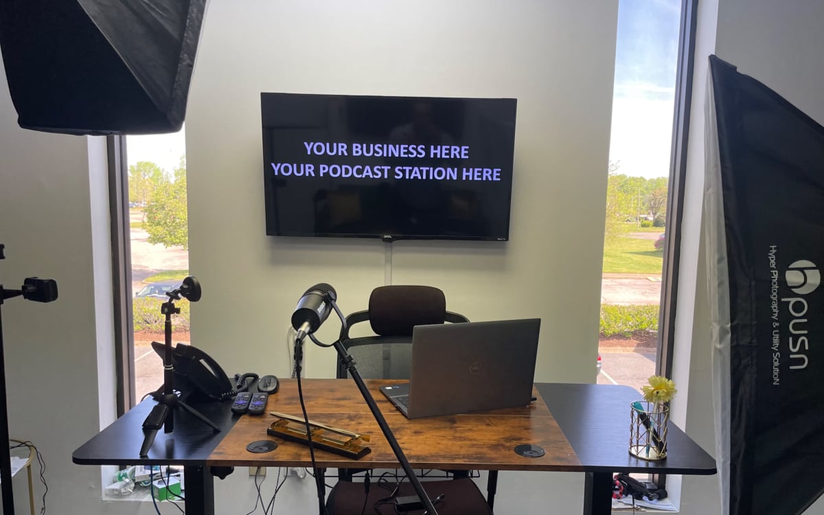 Content Space and Podcast Studio, Virginia Beach, VA Production Peerspace