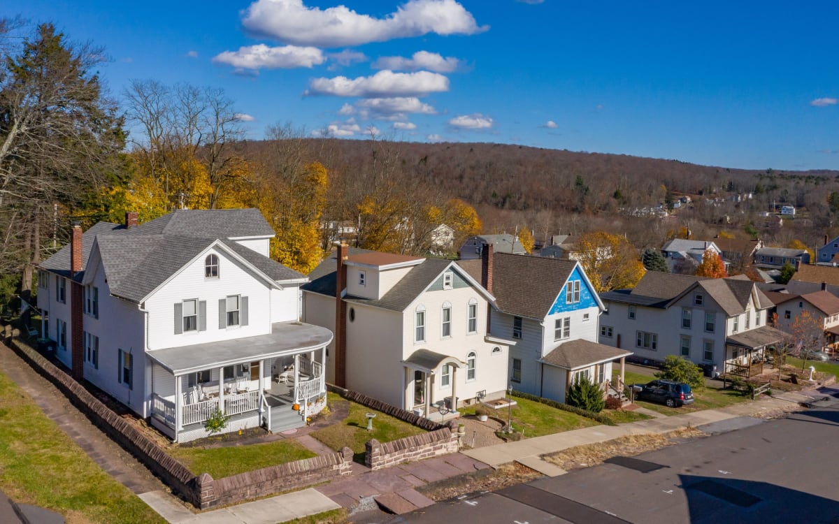 Large, Victorian Poconos Home with Tons of Outdoor Space, White Haven