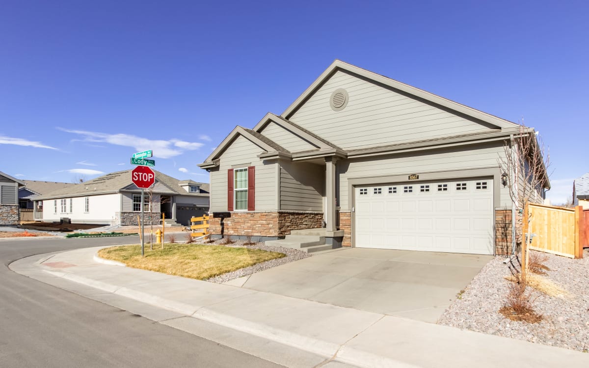 New built, Suburban Ranch Home with Backyard, Littleton, CO