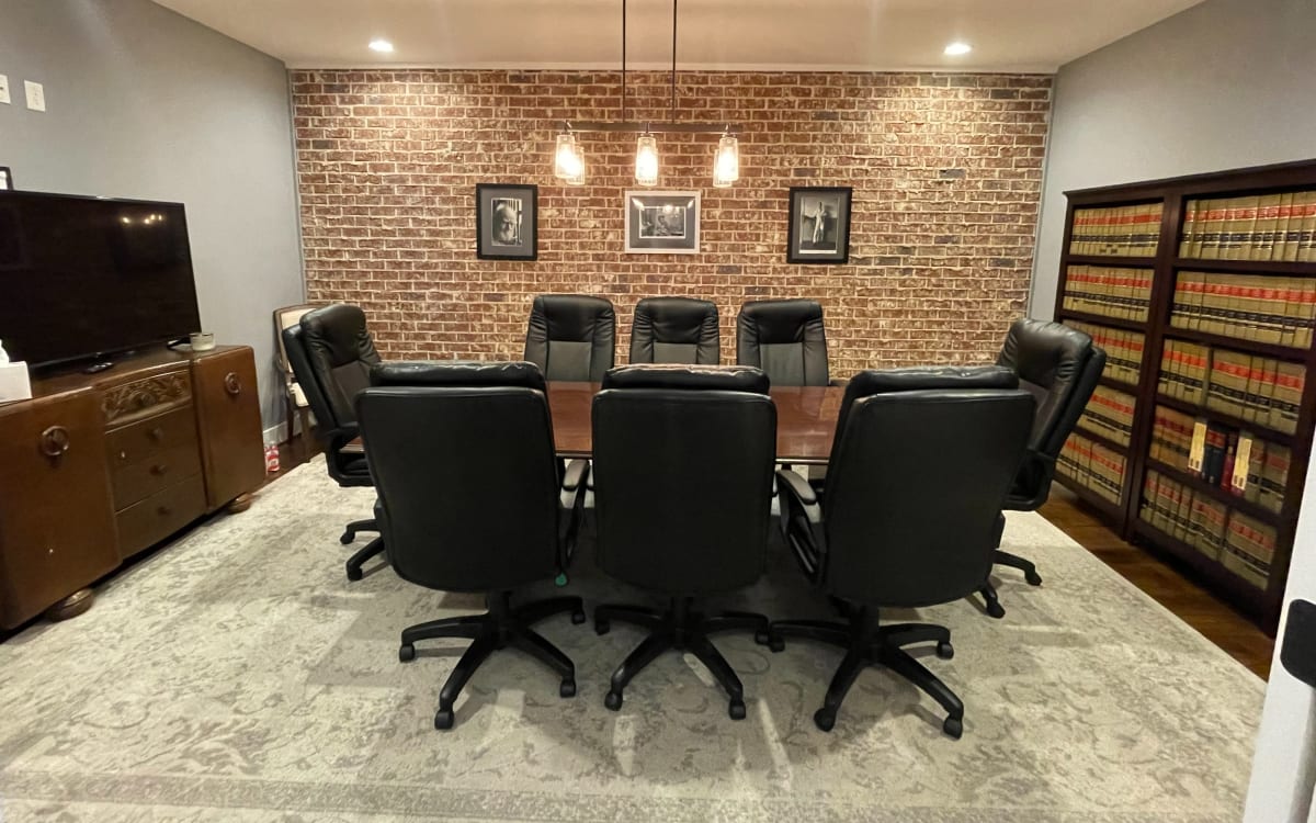 Conference Room in Historic Building on Main Street, Oxford, AL