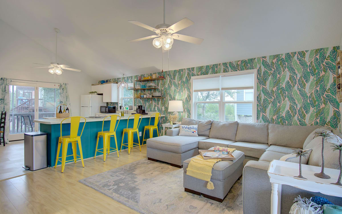 Bright, Eclectic Beach House, Oak Island, NC Production Peerspace