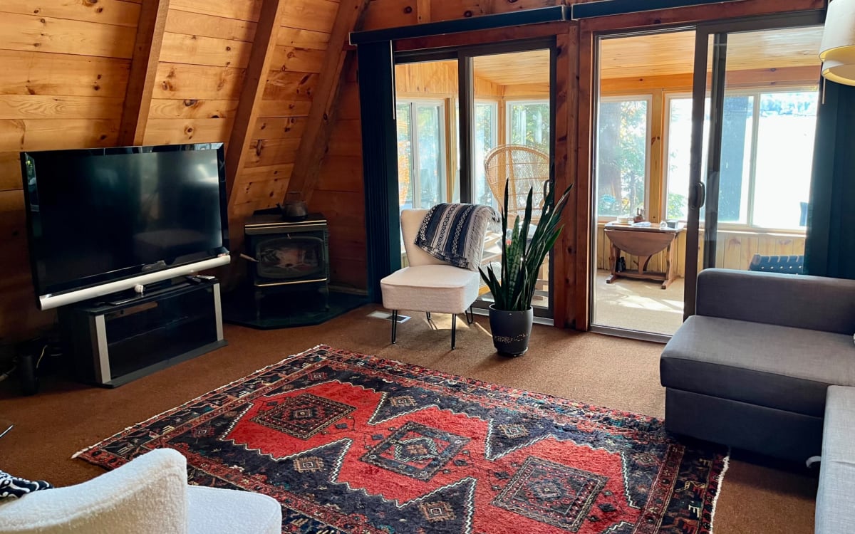 Lakefront Aframe in the Adirondacks, Caroga Lake, NY Production