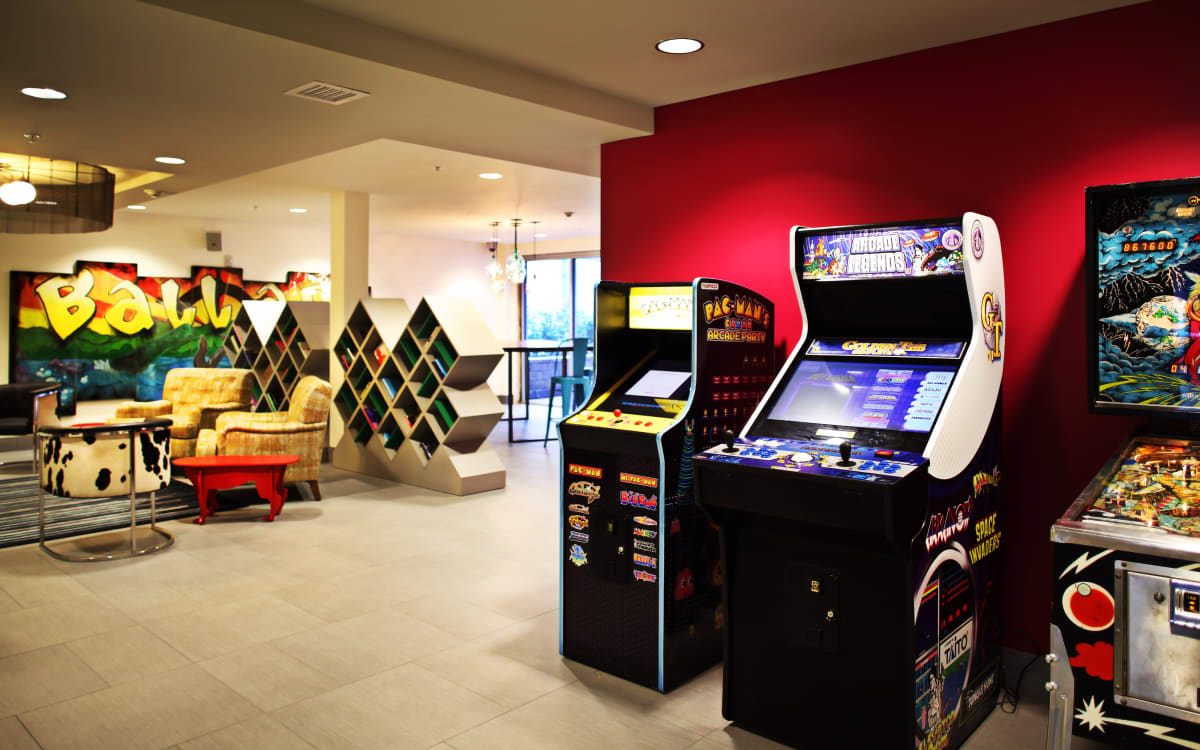 Colorful Lounge with Retro Arcade Games, Seattle, WA Event Peerspace