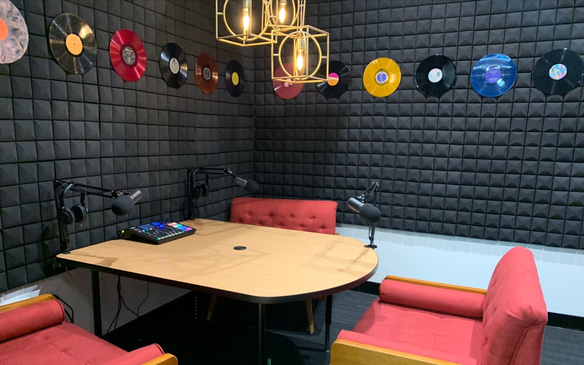 Las Colinas Podcast Recording Studio, Irving, TX Production Peerspace