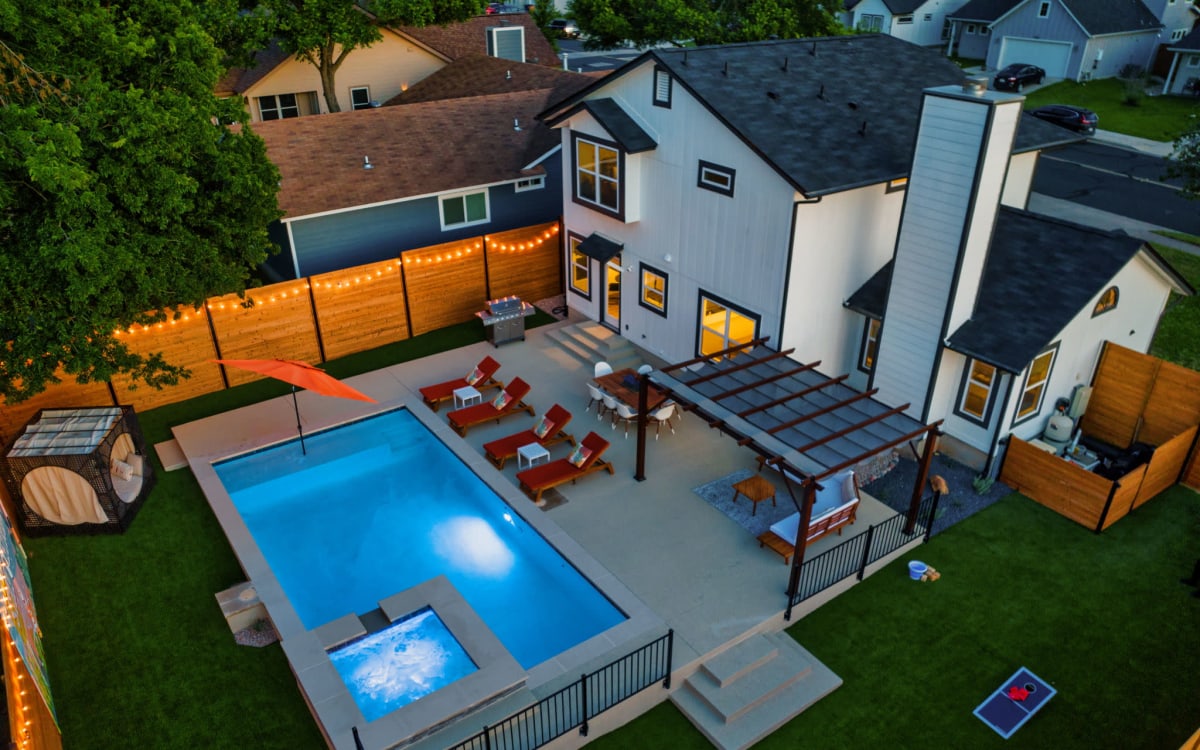 La Alexandria The Best Backyard in Austin, TX Designer Home, Austin