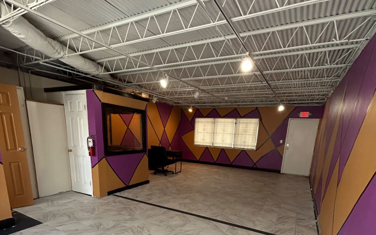 Flex space for meetings, gatherings, podcast and Church services