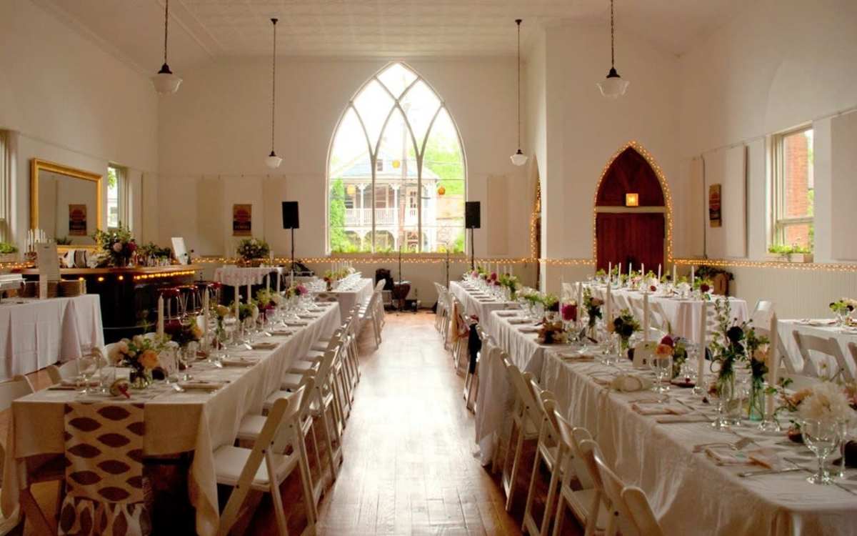 Elegant Event Venue in Historic Brick Church, Rosendale, NY OffSite