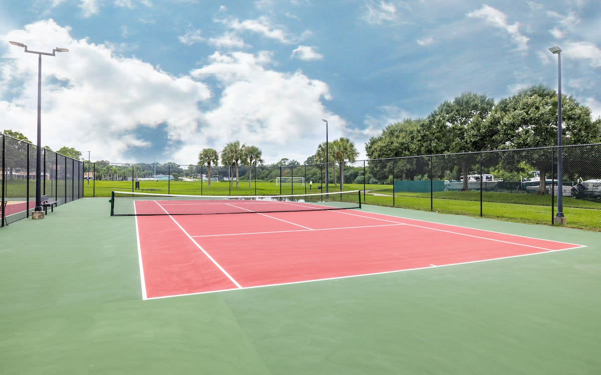 Pristine Tennis Court near Clearwater, Dunedin, FL Production Peerspace