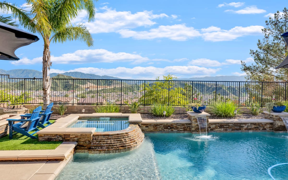 Resort Style Pool with amazing views!!!, Santa Clarita, CA Production