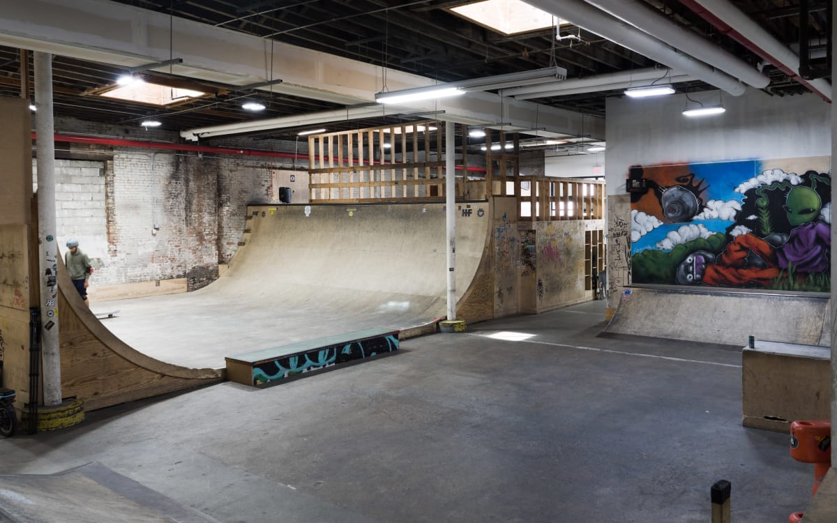 Indoor bmx park 2025