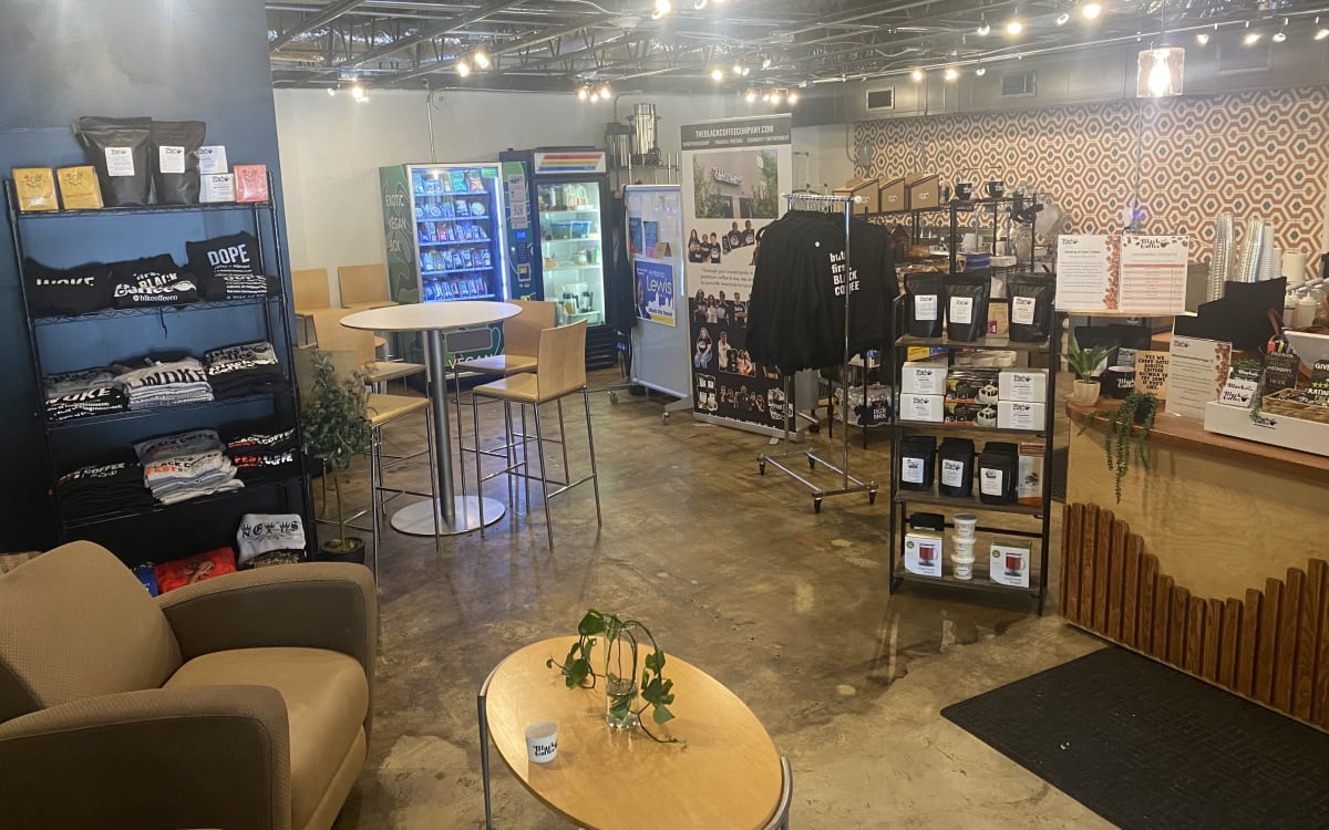 Intimate Industrial Coffee House, Atlanta, GA Production Peerspace