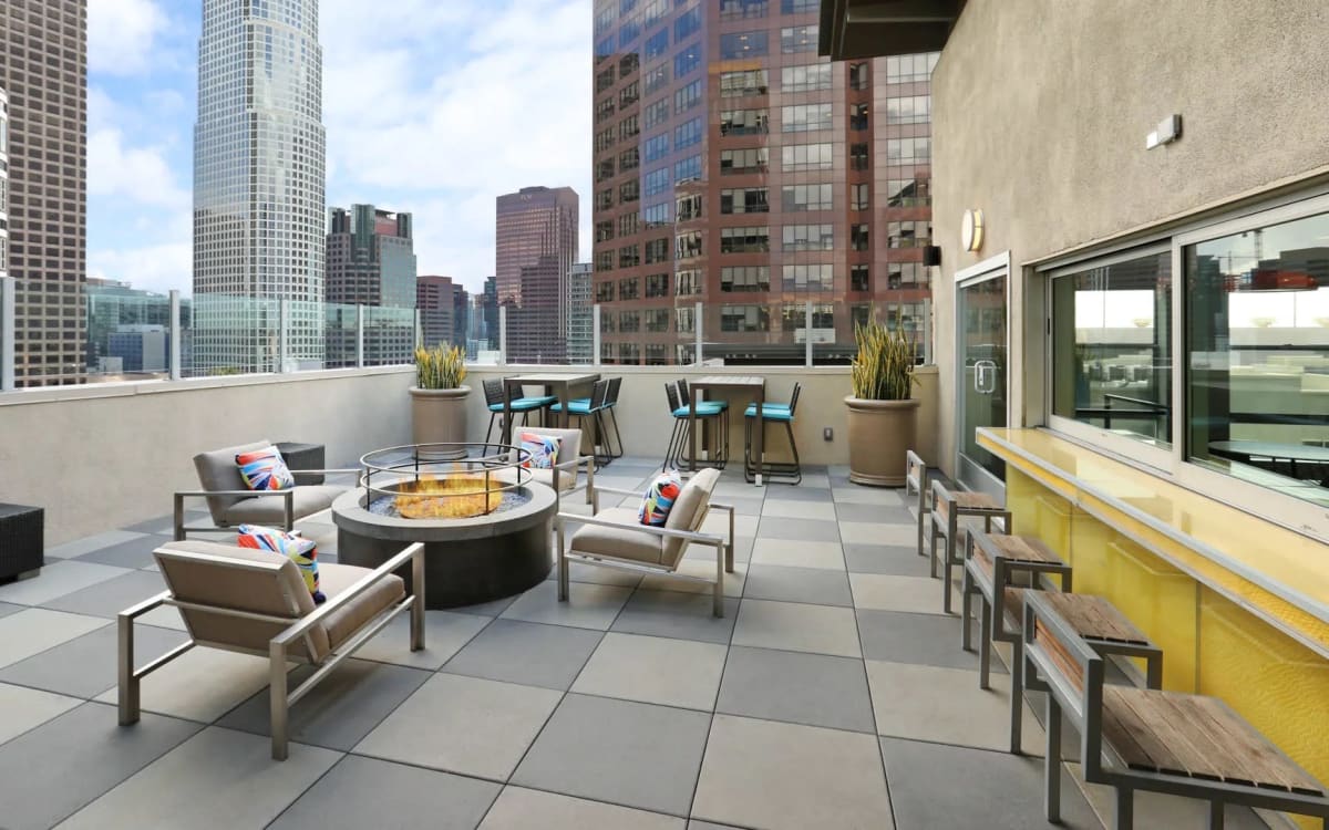 DTLA Rooftop w/ Skyline View & Indoor Breakout Space, Los Angeles, CA
