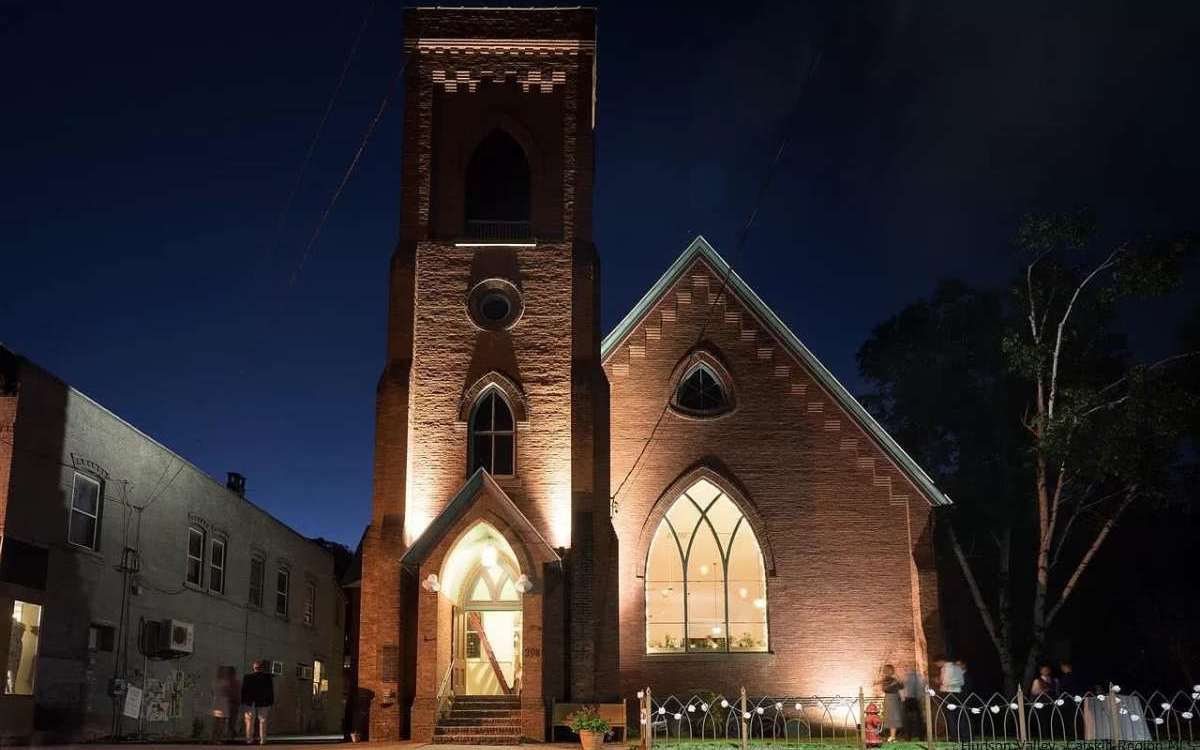 Elegant Event Venue in Historic Brick Church, Rosendale, NY