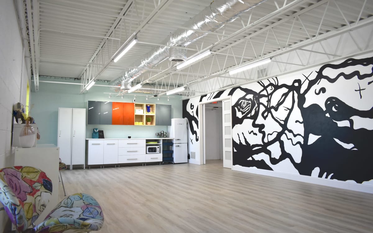 Creative Saints Loft Hyattsville Arts District Urban Eclectic Loft