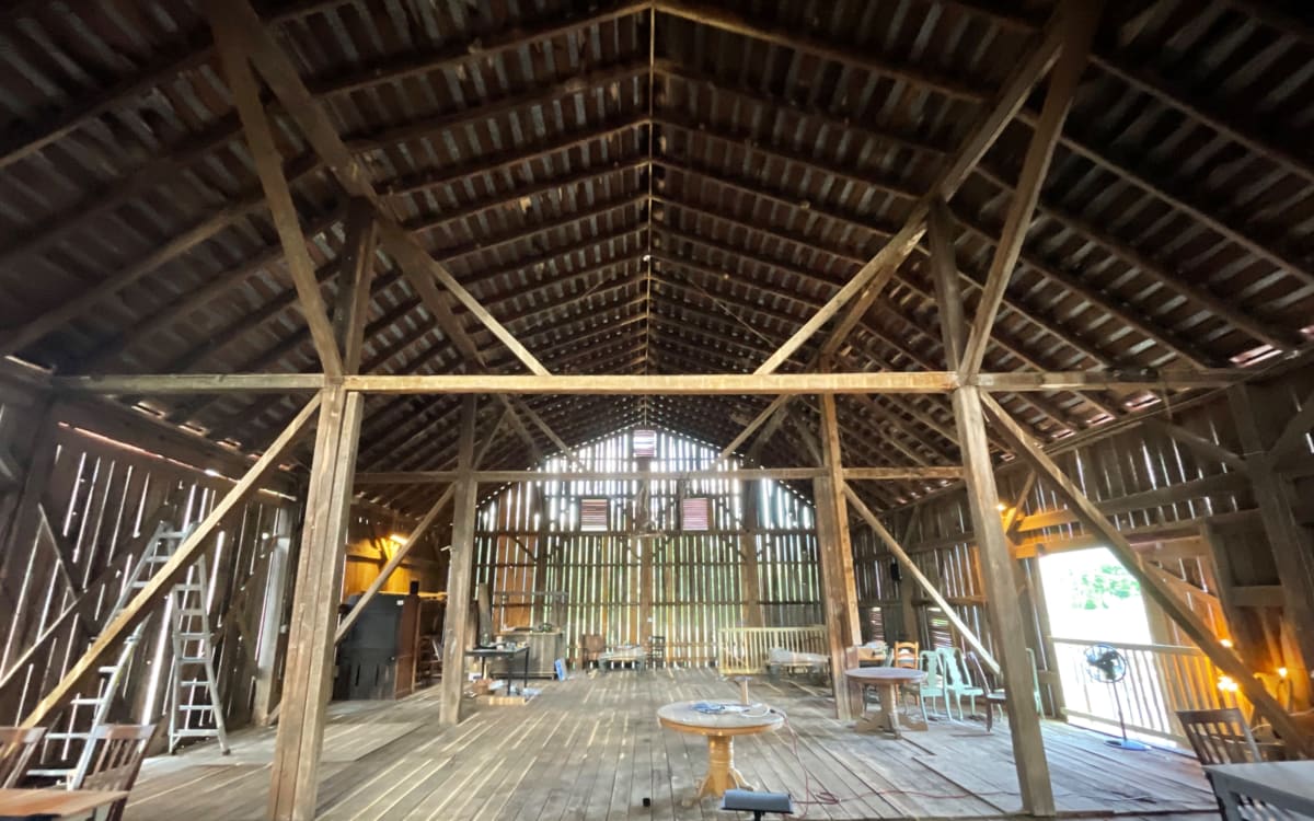 Homestead 1870 Bed & Breakfast | Large Rustic Barn Space in Loudoun ...