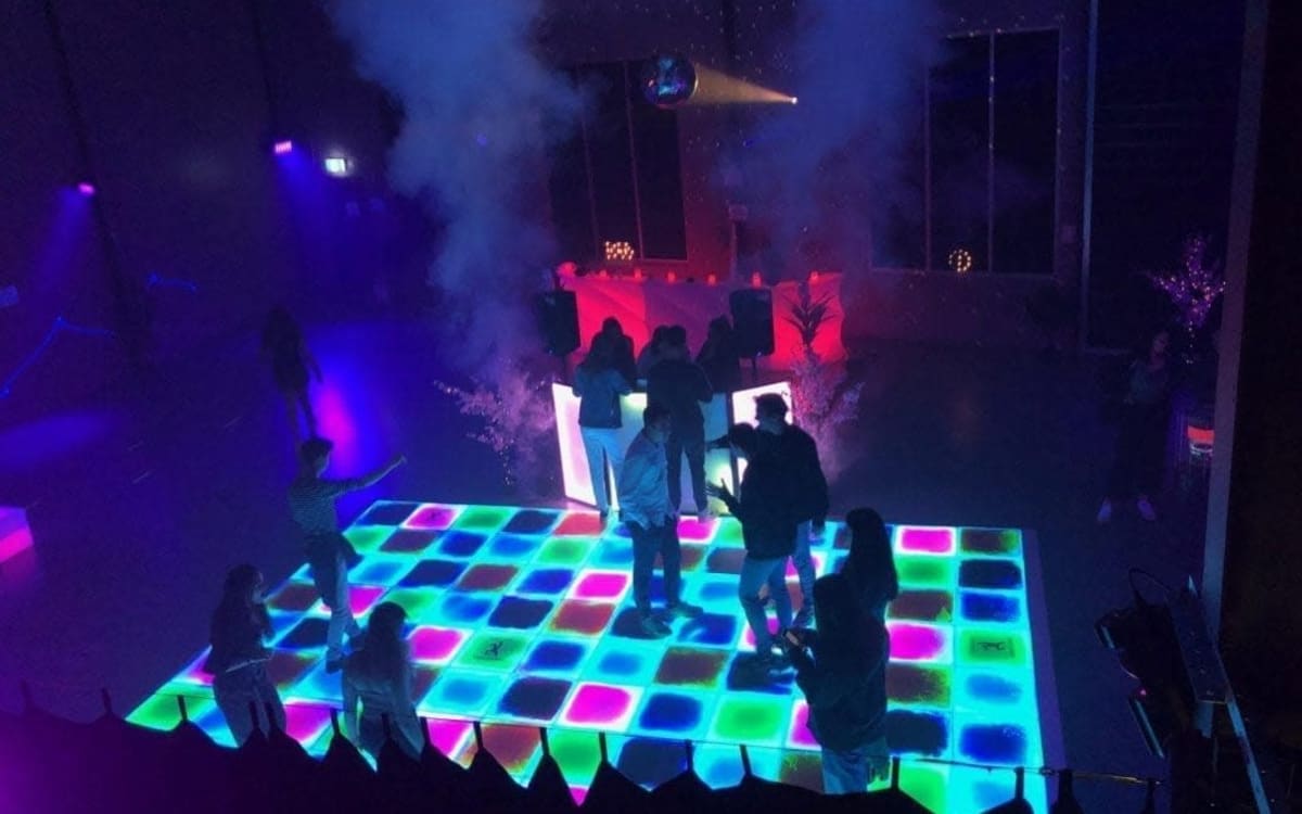 Event Venue with Programmable LED Dance Floor, Moorabbin Event