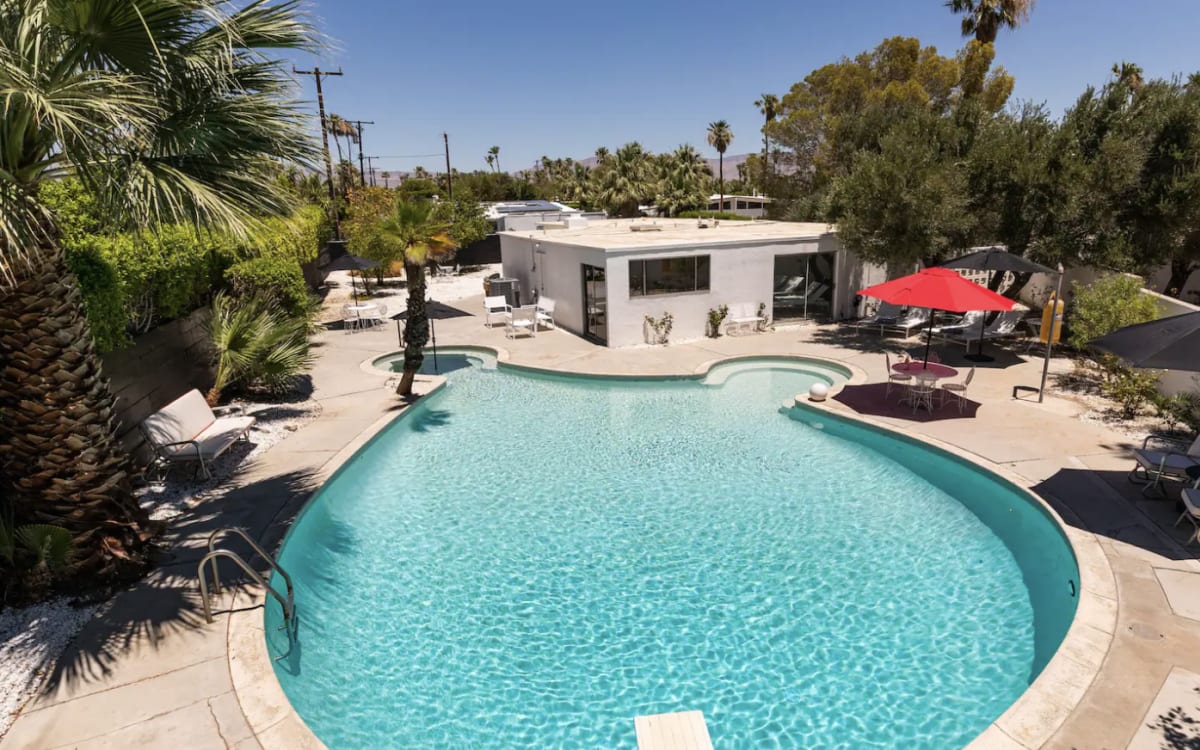 Former home of icon Steve McQueen's in Palm Springs A midcentury