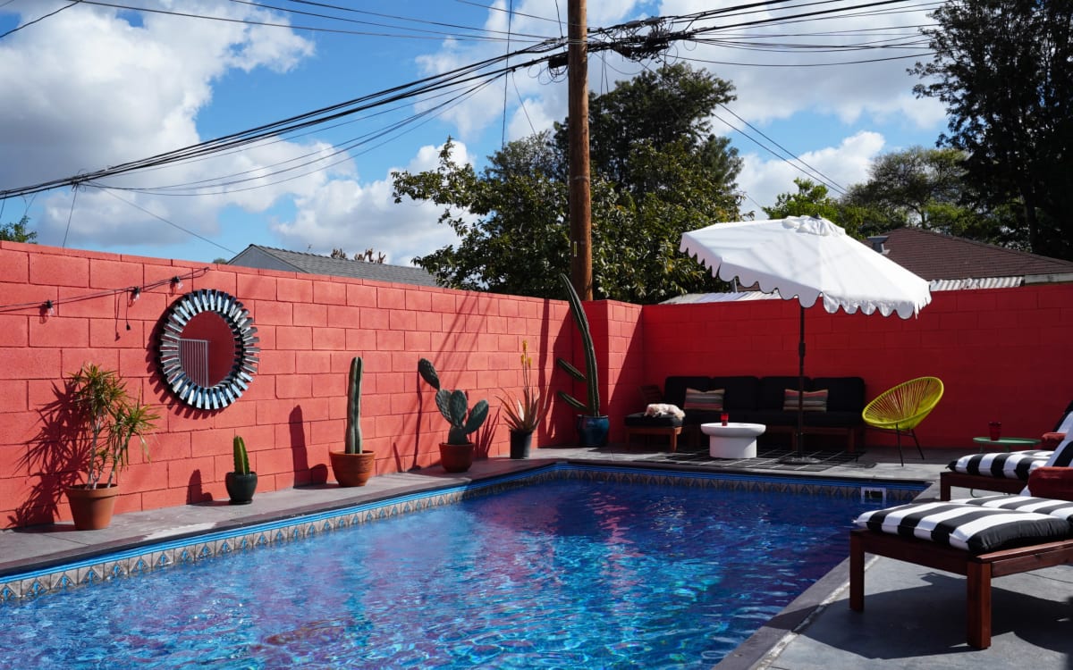 Colorful Long Beach Bungalow with Pool, Long Beach, CA Production