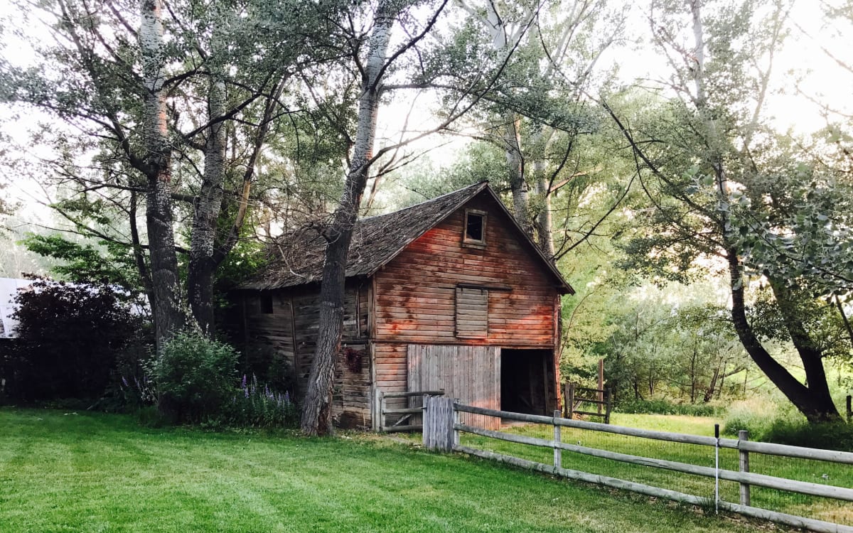 Unique Farm Venue with Historic Barn and Acreage just two miles from