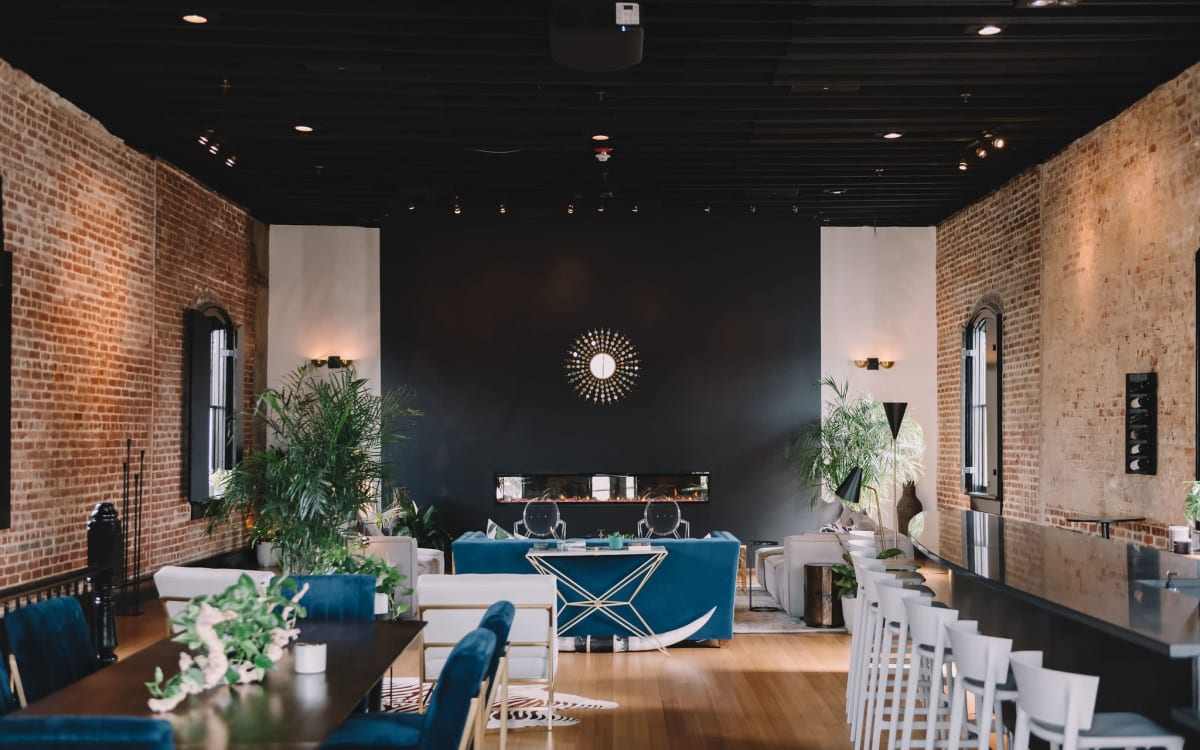 Loft gallery space in historic Magazine Street firehouse, New Orleans