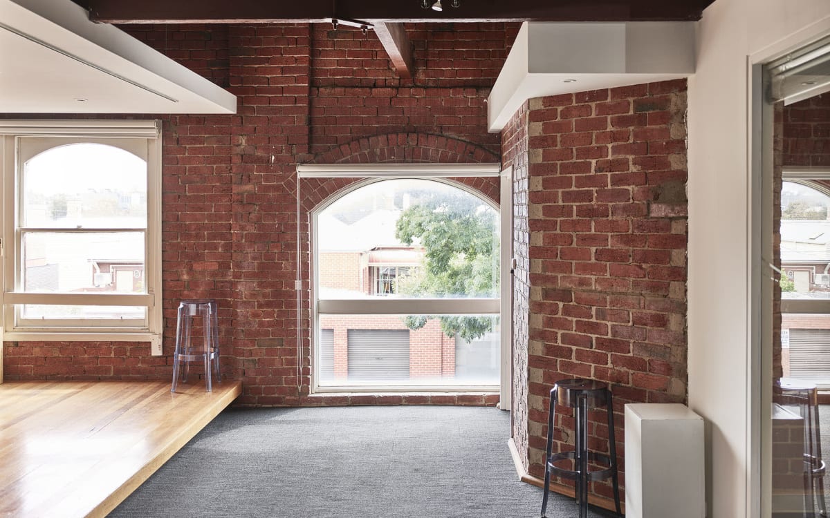 Brick & Beam Studio | Character filled red brick loft studio, Port