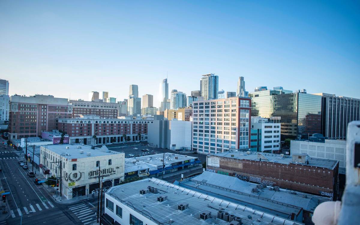 Skyline Rooftop 12,000sqft with DTLA views, Los Angeles, CA | Event ...