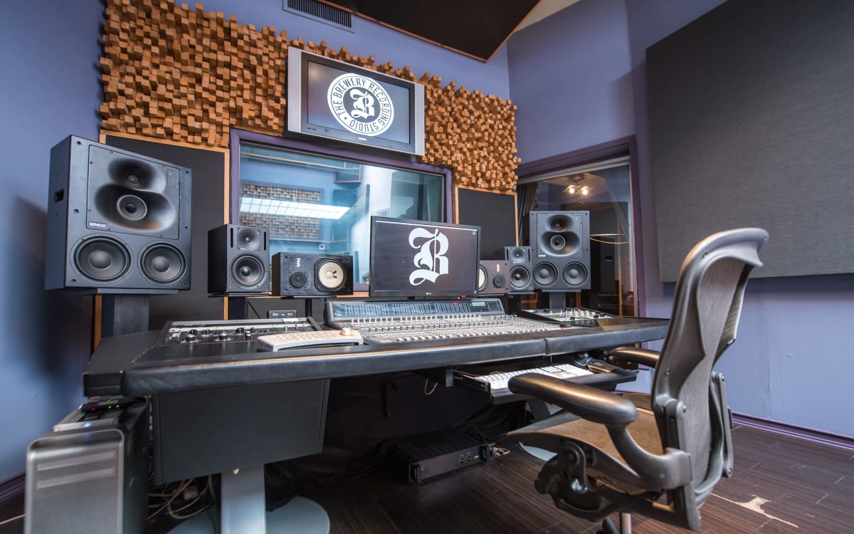The Brewery Recording Studio Modern, Boutique Music & Audio Recording