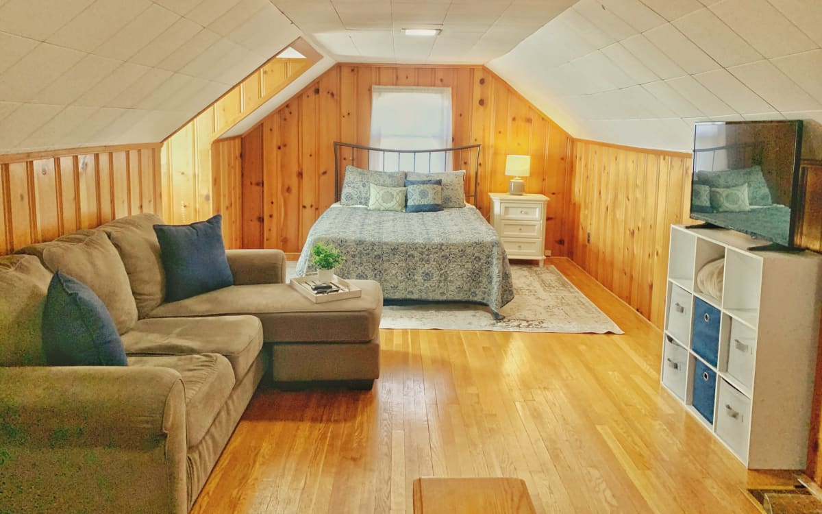 Modern Home with Lovely Backyard and Patio Perfect for Production