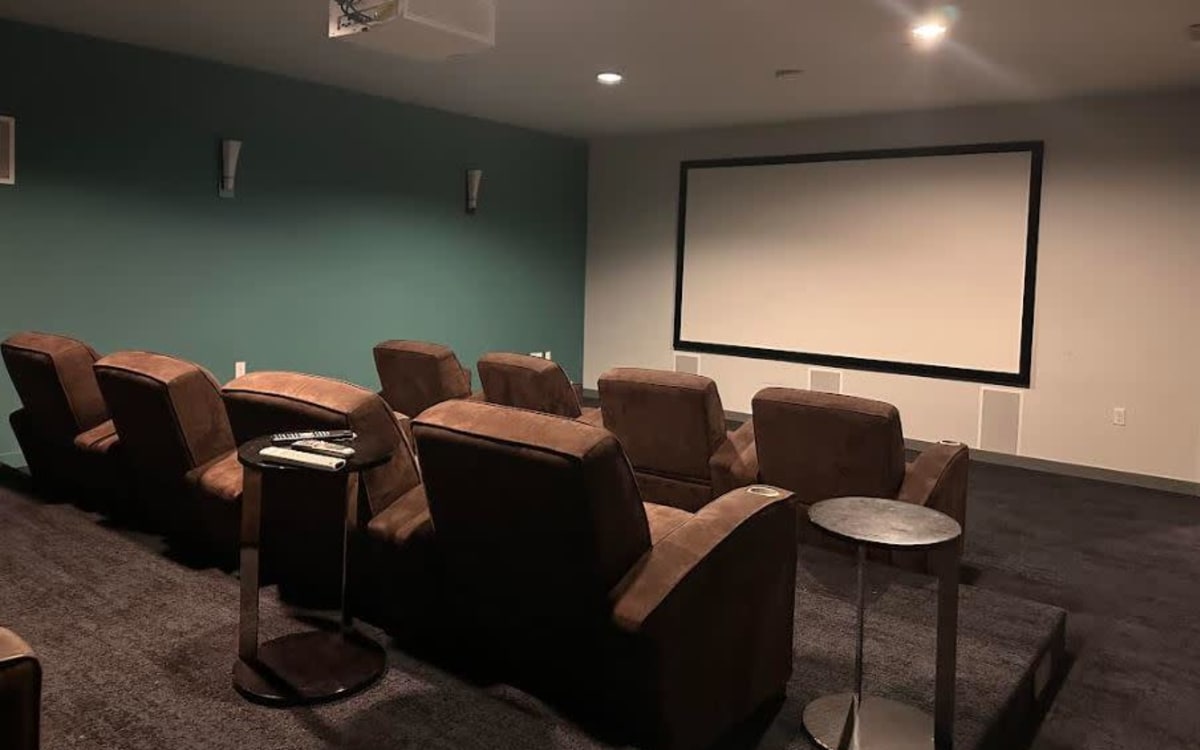 Private Movie Theater for Team Meetings or Presentations, Redmond, WA