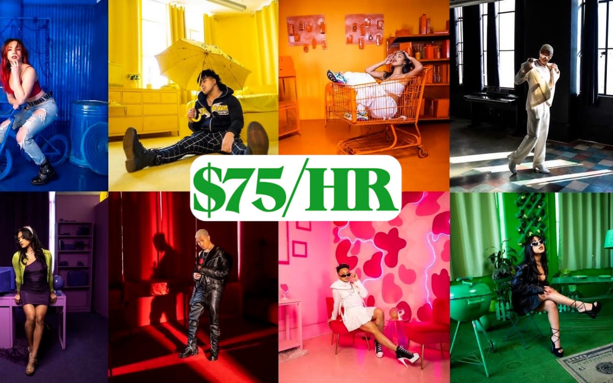 THE COLOR CRIB LA MultiCreative Colored Sets 2800 SF Photo/Film