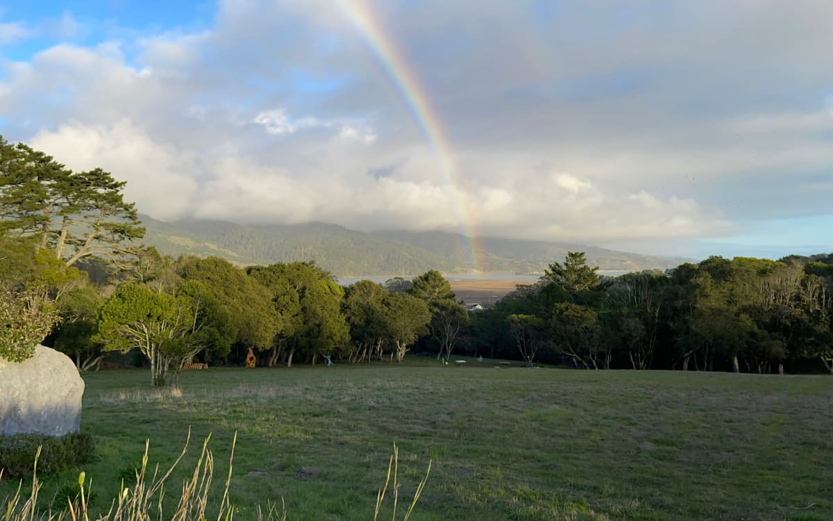 Outdoor Event Space and House with Expansive Views, Bolinas