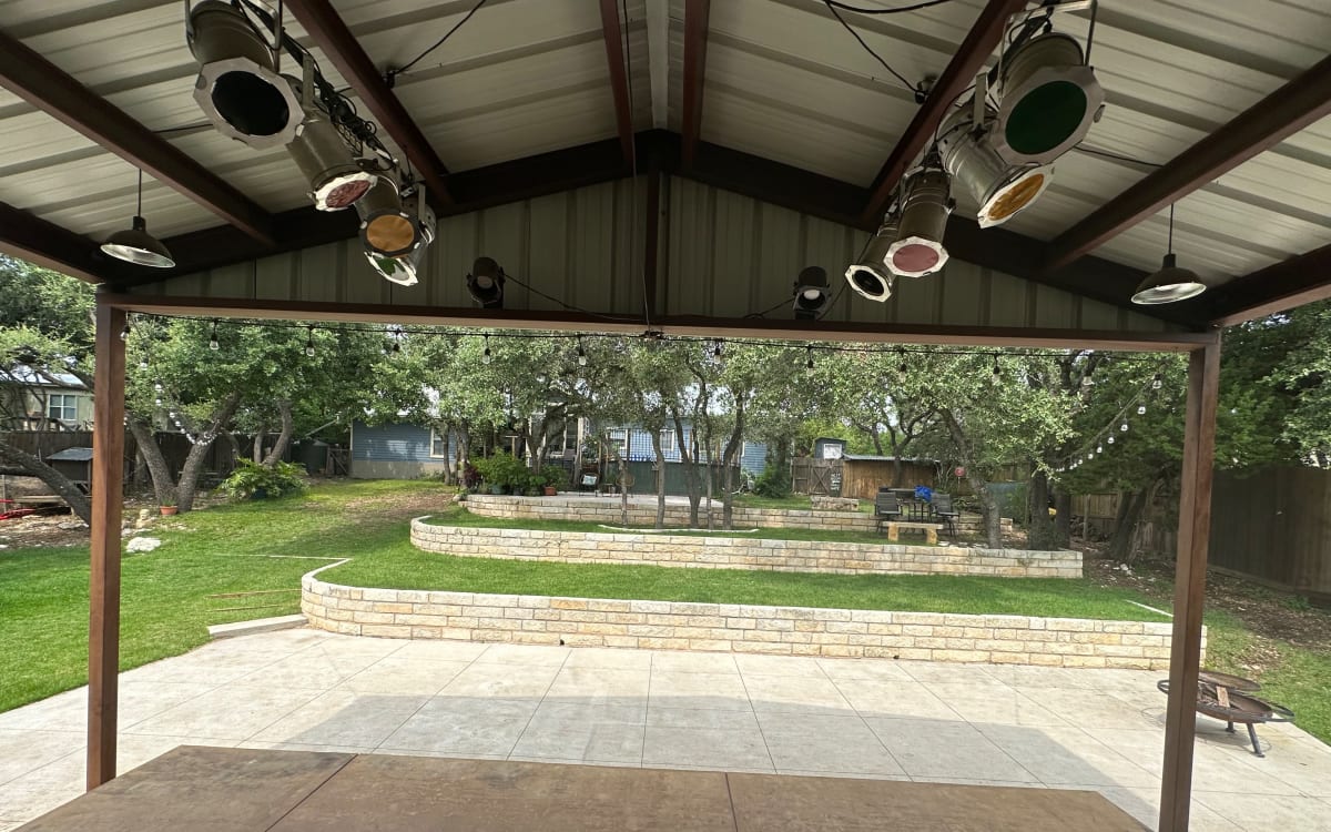 Quirky Amphitheater with Large Stage, Cedar Park, TX Production