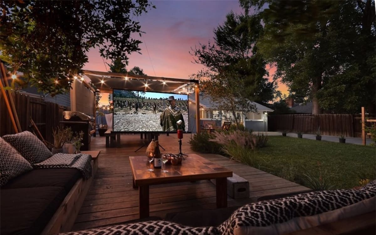 Outdoor theater best sale furniture