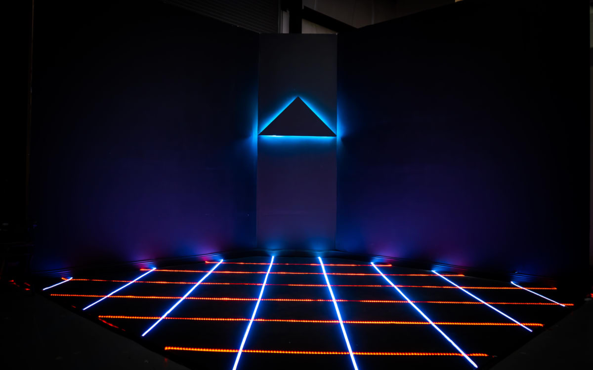 LED Grid Floor / Large Infinity Wall / Industrial Set / LED Cloud Wall