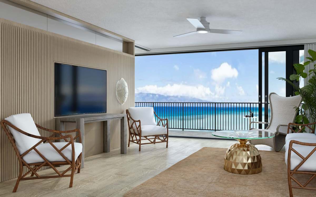 Picture of Oceanfront 20 Foot Panoramic Ocean Views Condo on 6th Floor, Lahaina ...