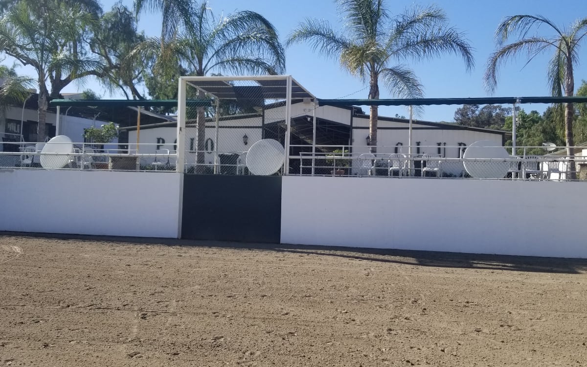 Polo Club Stables Lighted Arena, horse corals and barns, Lakeview